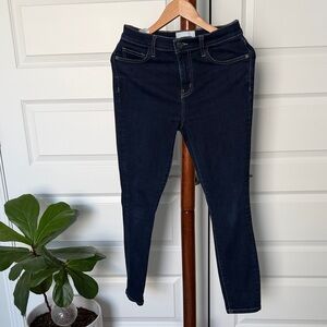 Current Elliott Dark Navy Stretch Skinny Jeans Size 27